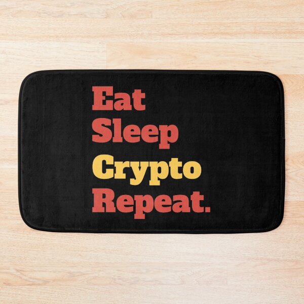 Item preview, Copy of Eat Sleep Crypto Repeat | Funny Quote designed and sold by Cardinal Designs.