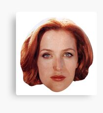 Gillian Anderson Canvas Print