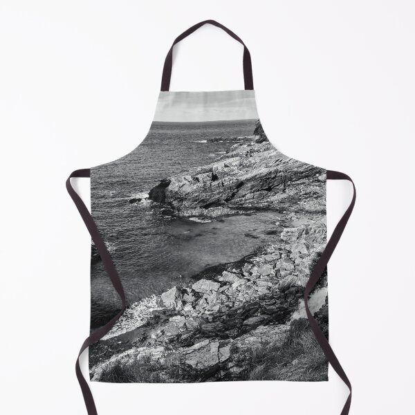 Item preview, Rocky bay, Tintagel, Cornwall in black and white designed and sold by MaclarenPhoto.