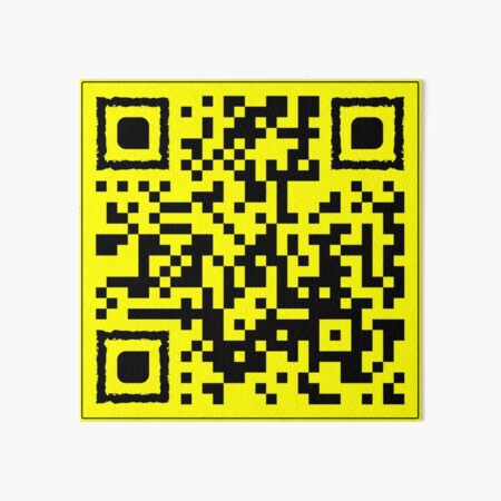 Rick Roll QR Code Pixelart, creation #17483