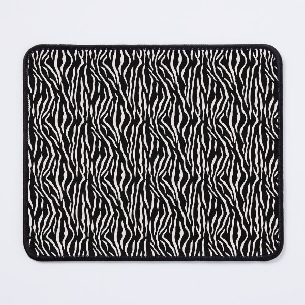 Artikelvorschau, Black and Pale Pink Tiger Stripes Pattern Pairs DE 2022 Popular Color Crystal Clear DE6008 entworfen und verkauft von ColorOfTheYears.