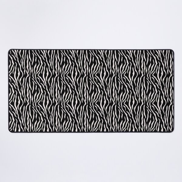 Artikelvorschau, Black and Pale Pink Tiger Stripes Pattern Pairs DE 2022 Popular Color Crystal Clear DE6008 entworfen und verkauft von ColorOfTheYears.