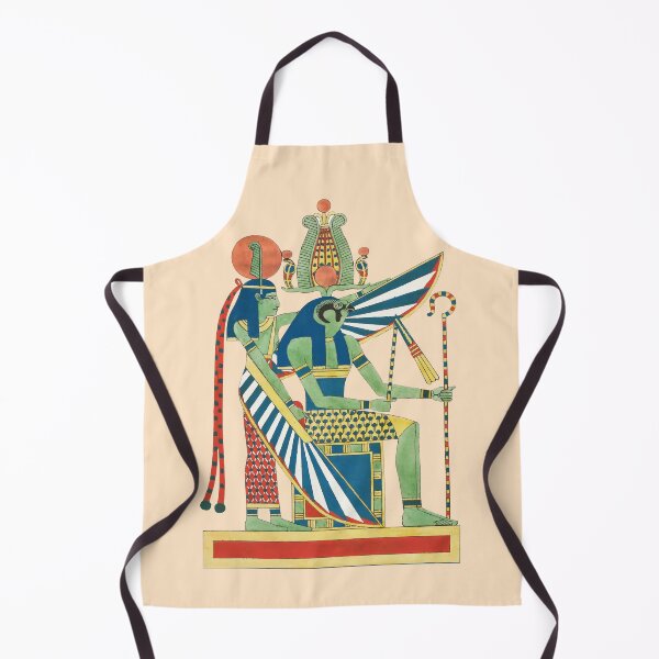 Item preview, Isis and Osiris, Prince of Egypt and princess, King & queen - Gods of the Egyptians, ancient egypt, vintage designed and sold by NineJuly.