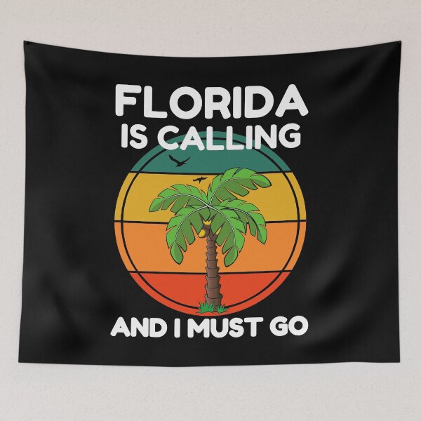 Item preview, Florida Is Calling And I Must Go Escape to Florida Florida Sunshine State designed and sold by RGRamsey.