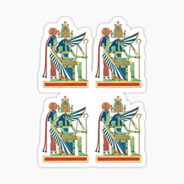 Artikel-Vorschau von Isis und Osiris, Prinz von Ägypten und Prinzessin, König & Königin - Götter der Ägypter, altes Ägypten, Vintage, designt und verkauft von NineJuly.