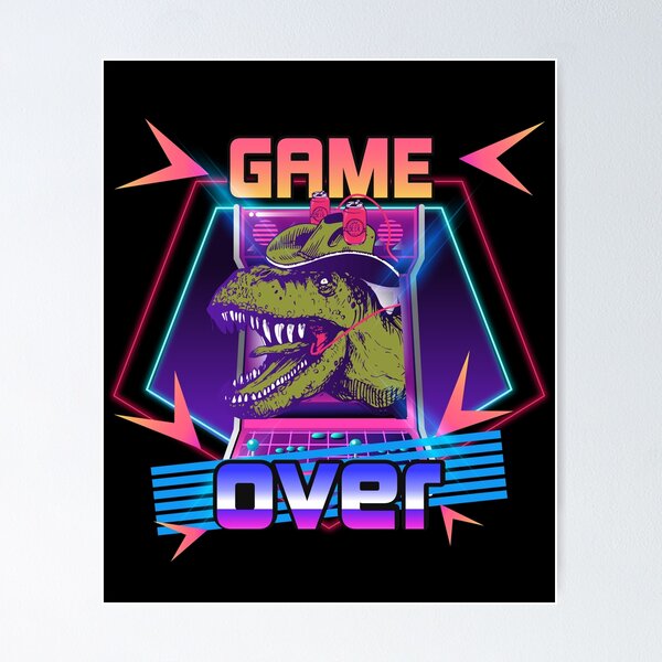 Artikel-Vorschau von Quit Playing Games With My T-Rex (GAME OVER!) | Beer, designt und verkauft von mehkatze.