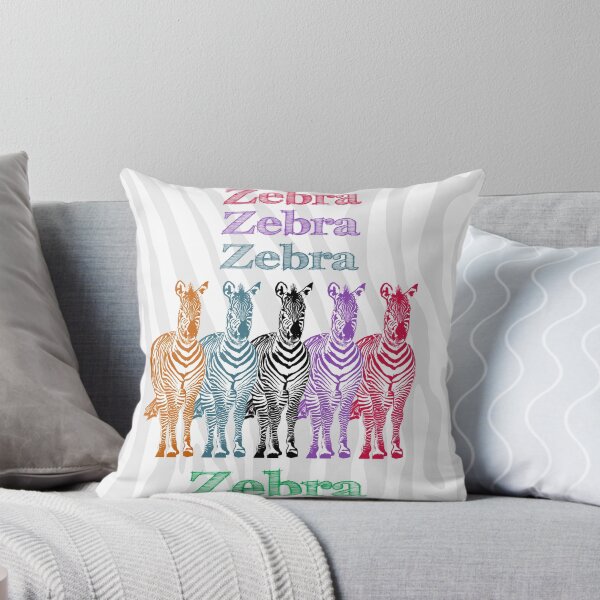Aperçu de l'œuvre Multicolored Zebra Herd créée et vendue par NaturesSol.