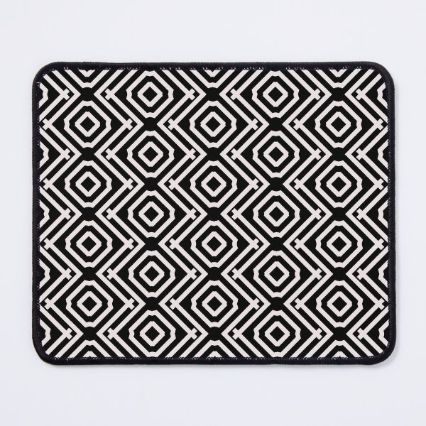 Item preview, Black and Pale Pink Stripe Diamond Pattern Pairs DE 2022 Popular Color Crystal Clear DE6008 designed and sold by ColorOfTheYears.