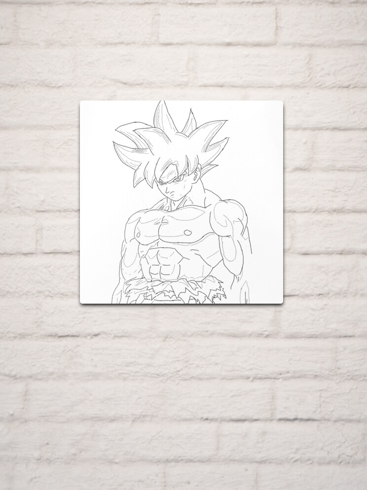 Goku SSJ4  Goku a lapiz, Dibujos detallados, Dibujos