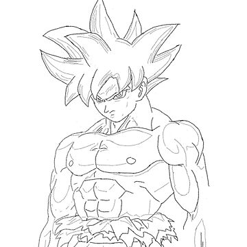 Goku desenhado a lápis  Anime sketch, Dragon ball, Drawings