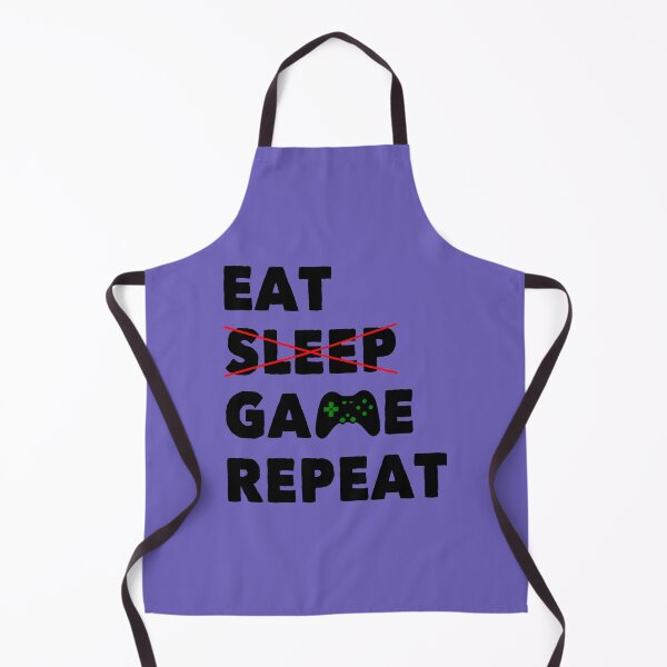Item preview, Eat Sleep Game Repeat | Video Gamer Quote | Funny Gaming designed and sold by Dev-Ang.