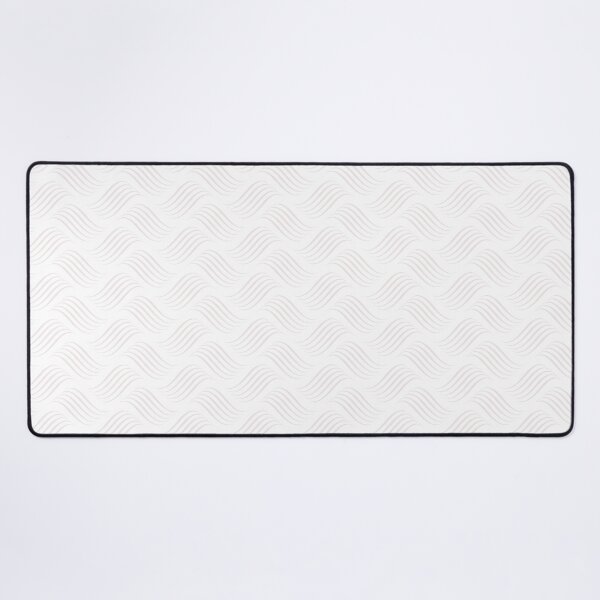 Artikelvorschau, Pale Pink and White Wavy Tessellation Line Pattern Pairs DE 2022 Popular Color Crystal Clear DE6008 entworfen und verkauft von ColorOfTheYears.