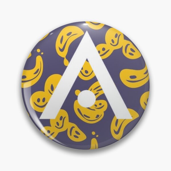 Item preview, Blue Smiley Face Aveda Logo designed and sold by Dalaura.