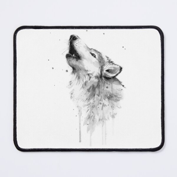 Item preview, Cool Wolf Gray Watercolor Design designed and sold by Alton-Tomvis.