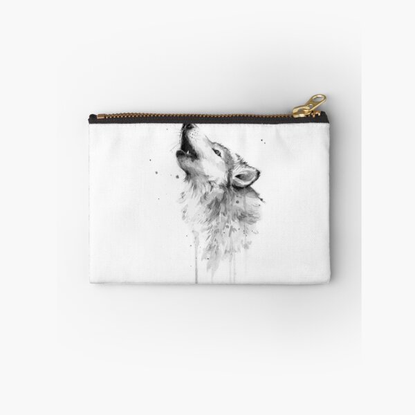 Artikelvorschau, Cooles Wolf-Grau-Aquarell-Design entworfen und verkauft von Alton-Tomvis.