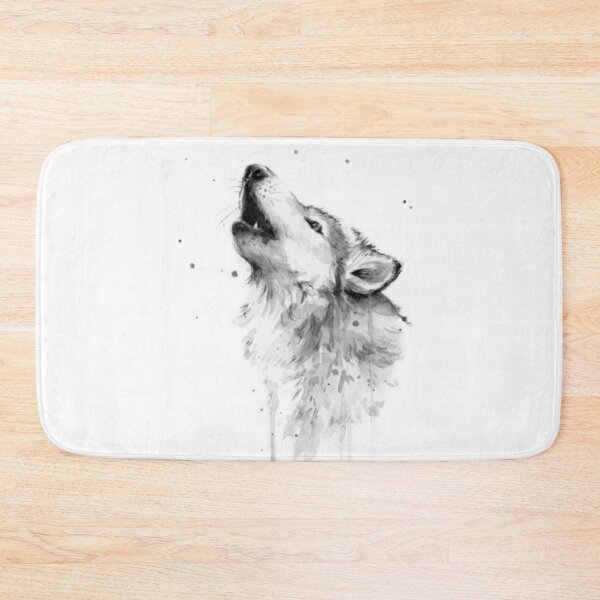Item preview, Cool Wolf Gray Watercolor Design designed and sold by Alton-Tomvis.