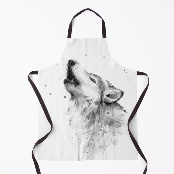 Item preview, Cool Wolf Gray Watercolor Design designed and sold by Alton-Tomvis.