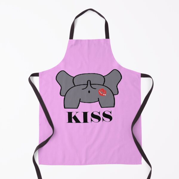 Item preview, Gay Elephant Winking Booty Cheeky Kiss designed and sold by taiche.
