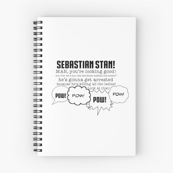 Item preview, Sebastian Stan! Man, You’re Looking Good! designed and sold by njldesigns.