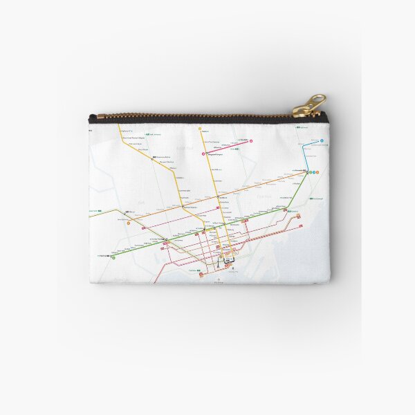 Item preview, TTC System Map (Concept) designed and sold by Nick Caron.