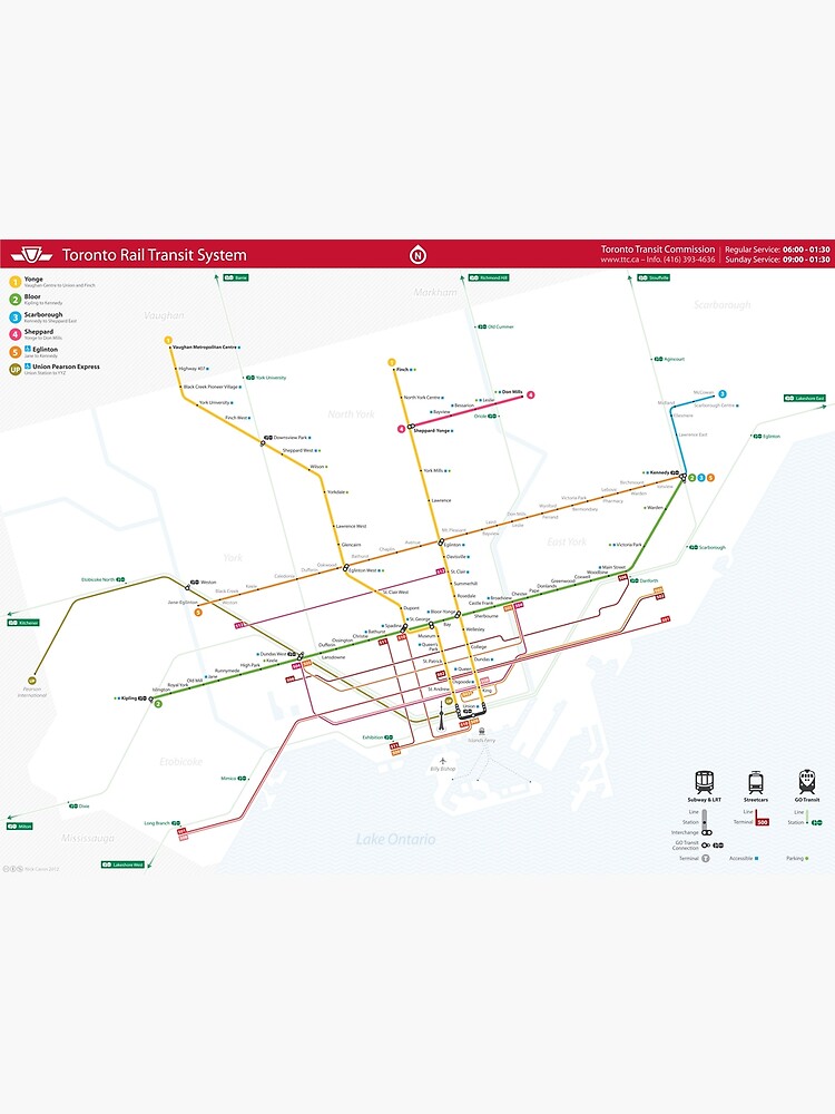 GO Transit - System Map