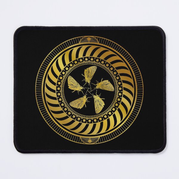 Item preview, Black and gold moth designed and sold by Captain Chromatic.