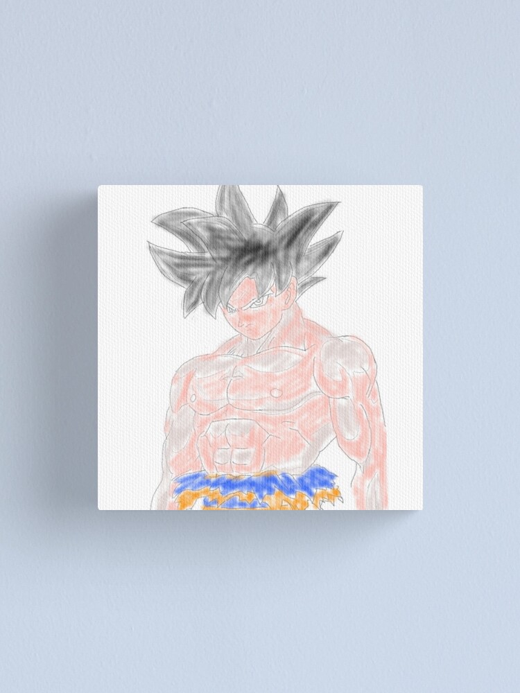 8 inch Dragon Ball Z Sagas Cover Wooden Art Goku