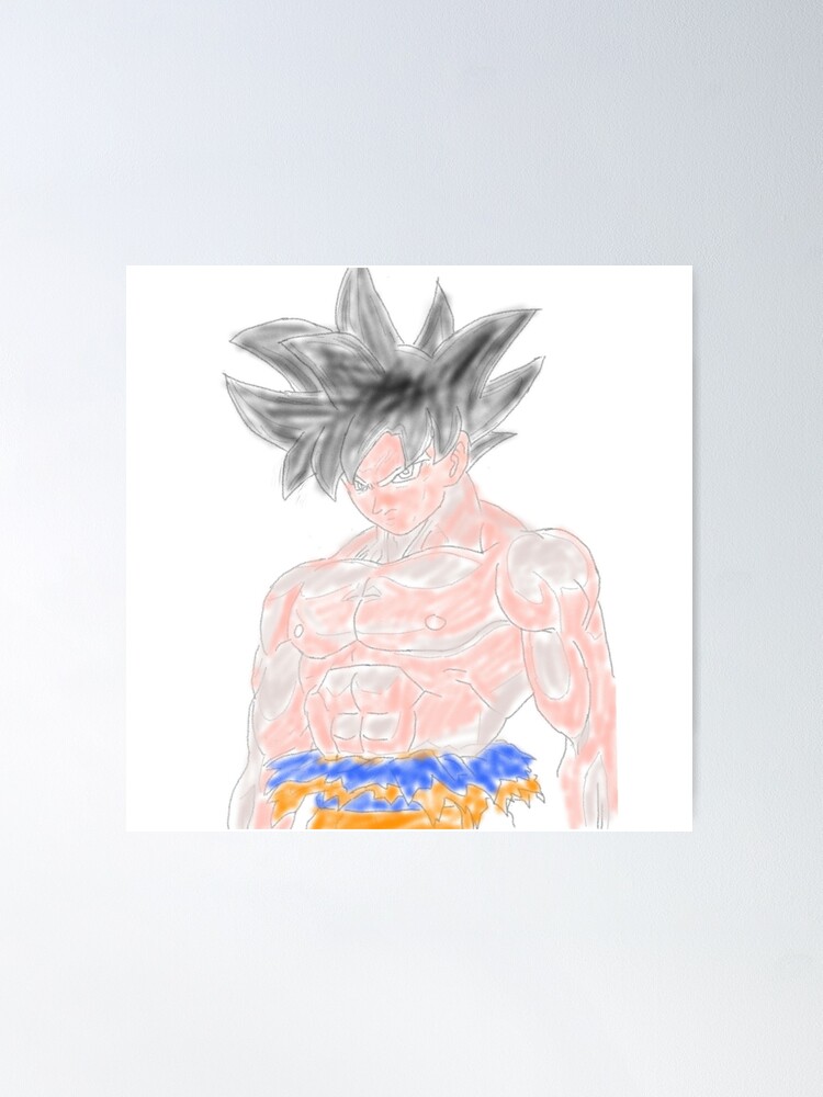 Speed Drawing Goku ultra instinct ( Dragon Ball Super ) 