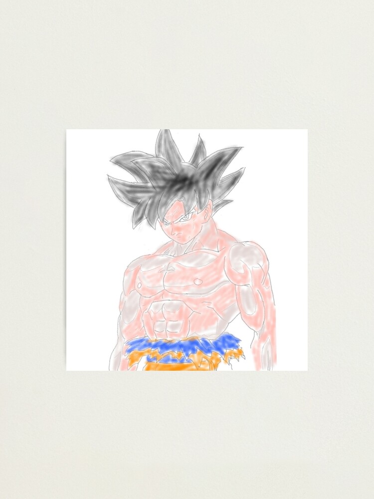 Goku DBZ Fan Art.  Dibujo a lapiz anime, Bibujos a lapiz, Dibujos