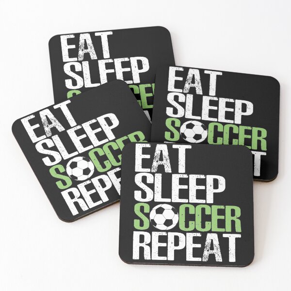 Item preview, Eat Sleep Soccer Repeat Shirt Cool Sport Player Gift TShirt designed and sold by stanton88.