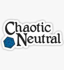 Chaotic Neutral Sticker