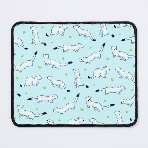 Item preview, Winter Weasels designed and sold by Macbendigo.