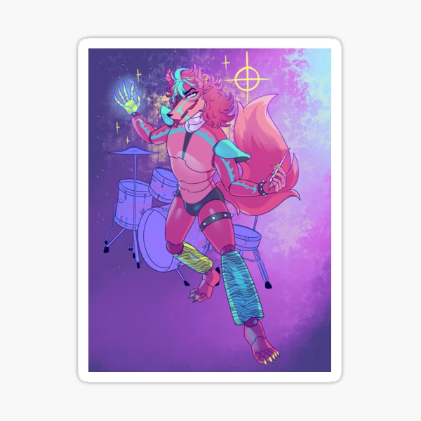 Funtime Chica Transparent Sticker for Sale by dongoverlord