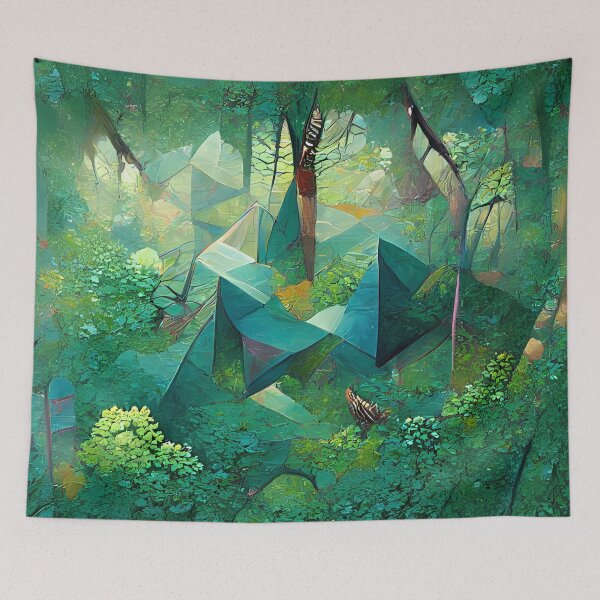 Item preview, Abstract Magical Wilderness designed and sold by Arkneer.