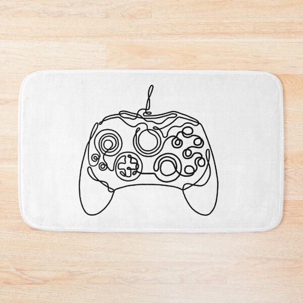 Item preview, Funny gamer controller console line art gift designed and sold by Jelisandie.