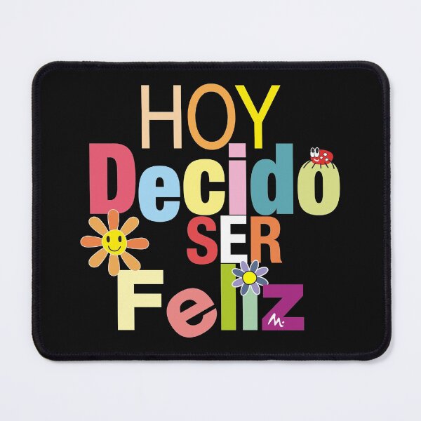 Item preview, Today I decide to be happy reminds you to spread happiness to the world and be happy at all times, dark background designed and sold by Miduart.