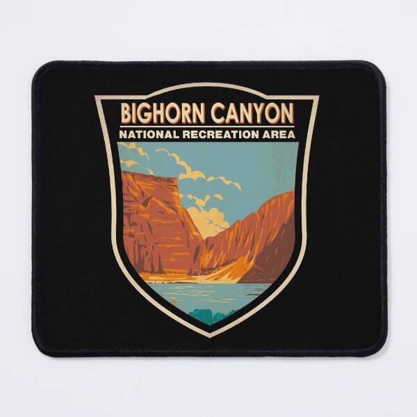 Item preview, Bighorn Canyon National Recreation Area Badge designed and sold by KrisSidDesigns.