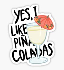 Pina Colada song Sticker
