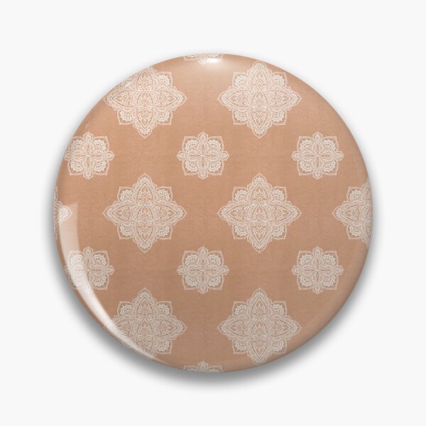 Artikelvorschau, Modernes Boho-Terrakotta-Mandala-Muster aus Marrakesch, orientalisch inspiriert entworfen und verkauft von Bloomery Decor.