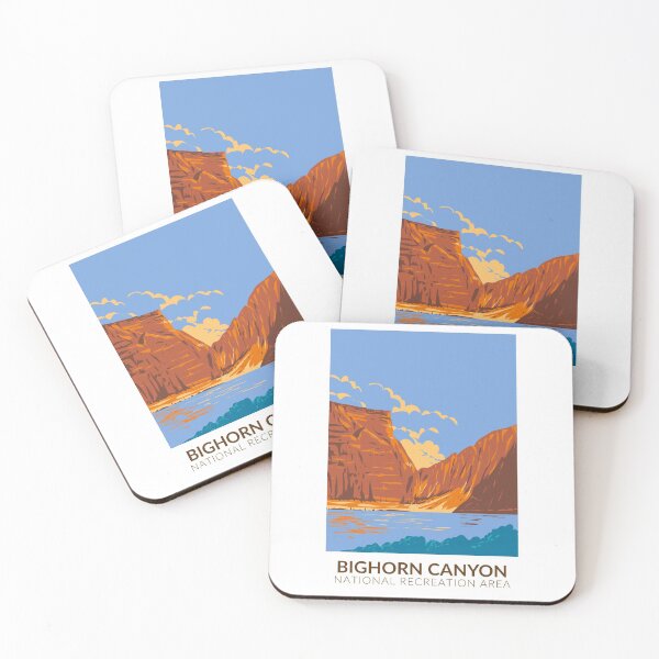 Item preview, Bighorn Canyon National Recreation Area Vintage designed and sold by KrisSidDesigns.