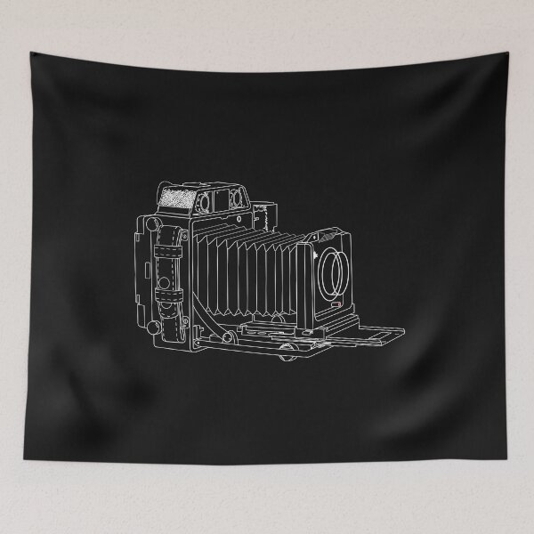 Item preview, Pro Medium Format Vintage Press Camera in white designed and sold by Solotree.