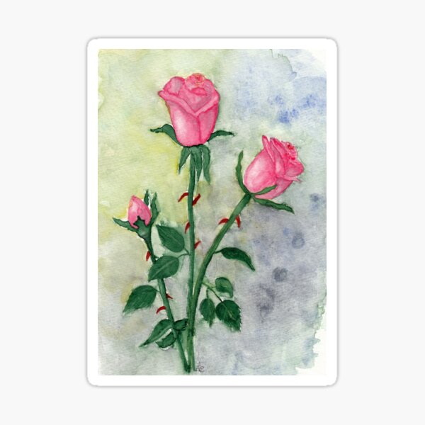 Eternal Roses Sticker
