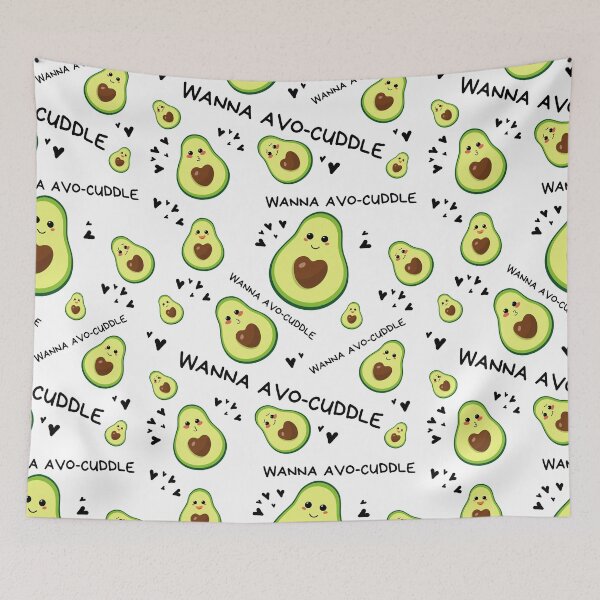 Item preview, Funny "Wanna Avo-cuddle" Cute Avocado Design designed and sold by ChristinaLittle.