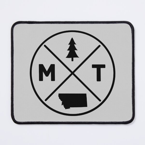 Item preview, 406 - Montana - MT - with state silhouette and tree 04 designed and sold by Gilby-Designs.