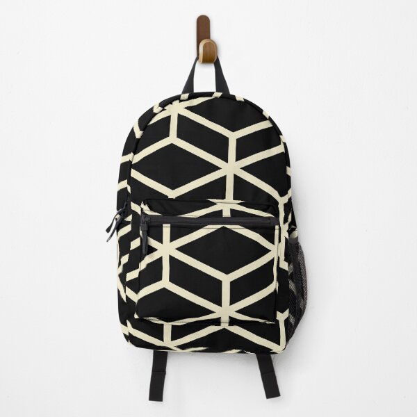 Item preview, Black and Pale Yellow Tessellation Line Pattern 8 Pairs DE 2022 Popular Color Natural Light DE5505 designed and sold by ColorOfTheYears.