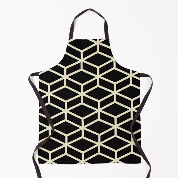 Item preview, Black and Pale Yellow Tessellation Line Pattern 8 Pairs DE 2022 Popular Color Natural Light DE5505 designed and sold by ColorOfTheYears.