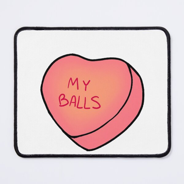Item preview, My Balls Candy Heart designed and sold by Artbartcart.