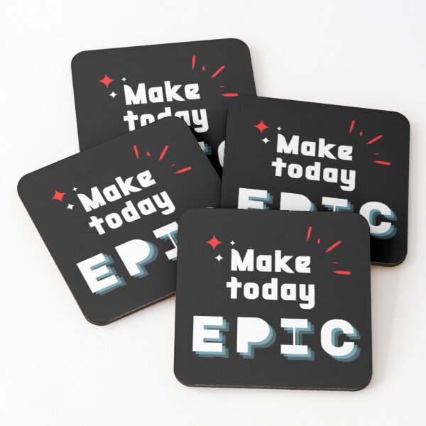 Item preview, Make Today Epic designed and sold by Tropium-Designs.