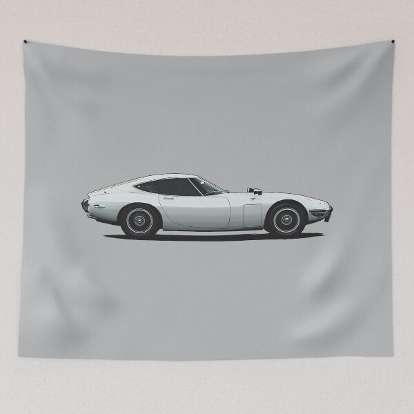 Item preview, White 1967 Japanese Super car Profile designed and sold by ApexFibers.