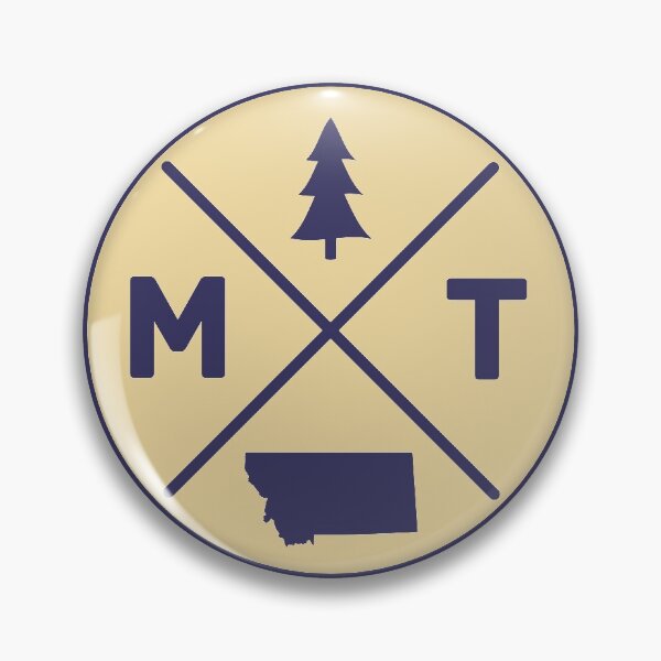 Item preview, 406 - Montana - MT - with state silhouette and tree 03 designed and sold by Gilby-Designs.